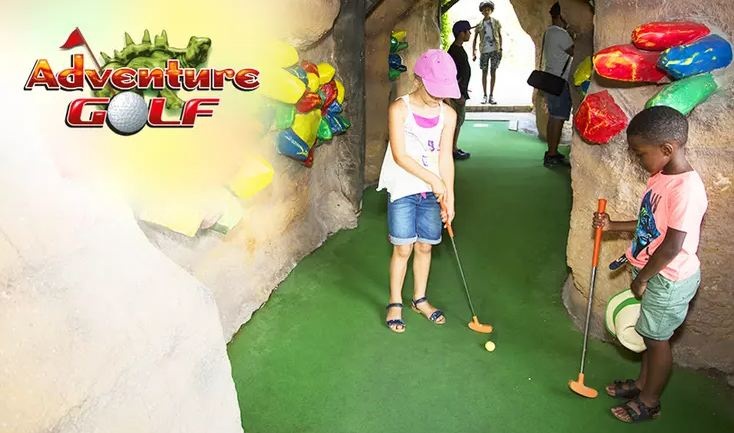 Entrée mini-golf Adventure Golf de Aquasplash Antibes entrée mini golf adventure golf de aquasplash antibes