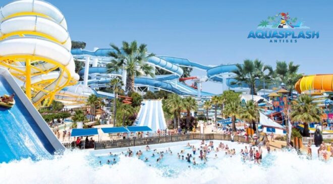 Entrée parc aquatique Aquasplash pas chère : 26€/28€ tarif unique (valable la saison)