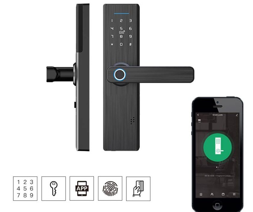 La serrure intelligente MOES X1 qui transforme votre porte en forteresse en promo 55,58€ ! 🔐 la serrure intelligente moes x1 qui transforme votre porte en forteresse en promo