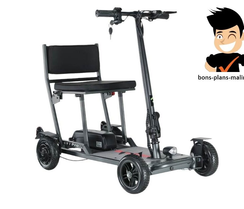 promotion freejoyer f7 pro le véhicule électrique 4 roues avec siège