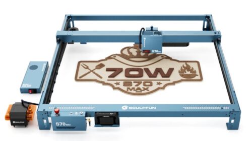 Promotion graveur laser SCULPFUN S70 MAX à 1249 € : une révolution pour vos projets créatifs (830x800mm)