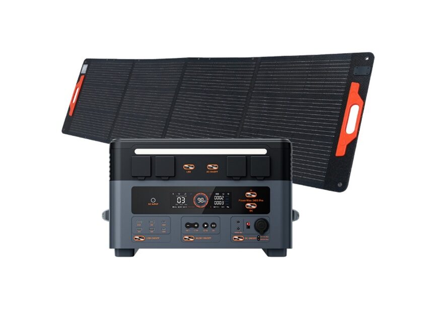 promotion pack station d’énergie blackview oscal powermax 2400 pro + panneau solaire 200w