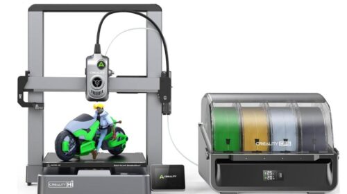 Pack imprimante 3D Creality Hi et CFS en promo : multi-couleurs à 329 €