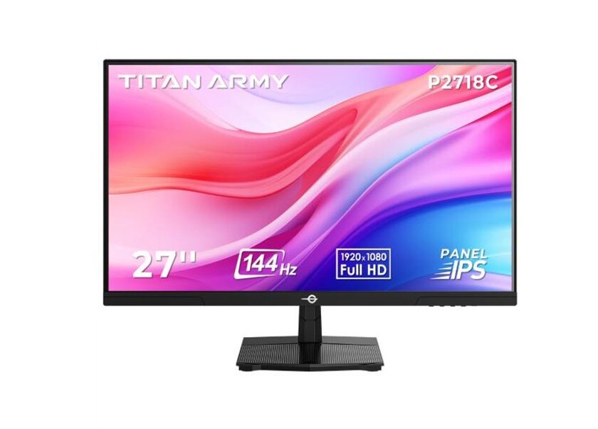 écran gaming 27 pouces titan army p2718c