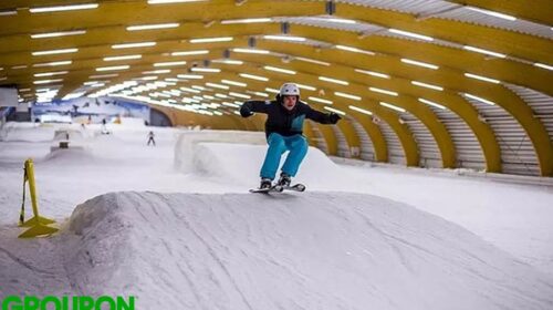 Offre exclusive pour Ice Mountain : Ski et Snowboard indoor à Comines en Belgique !