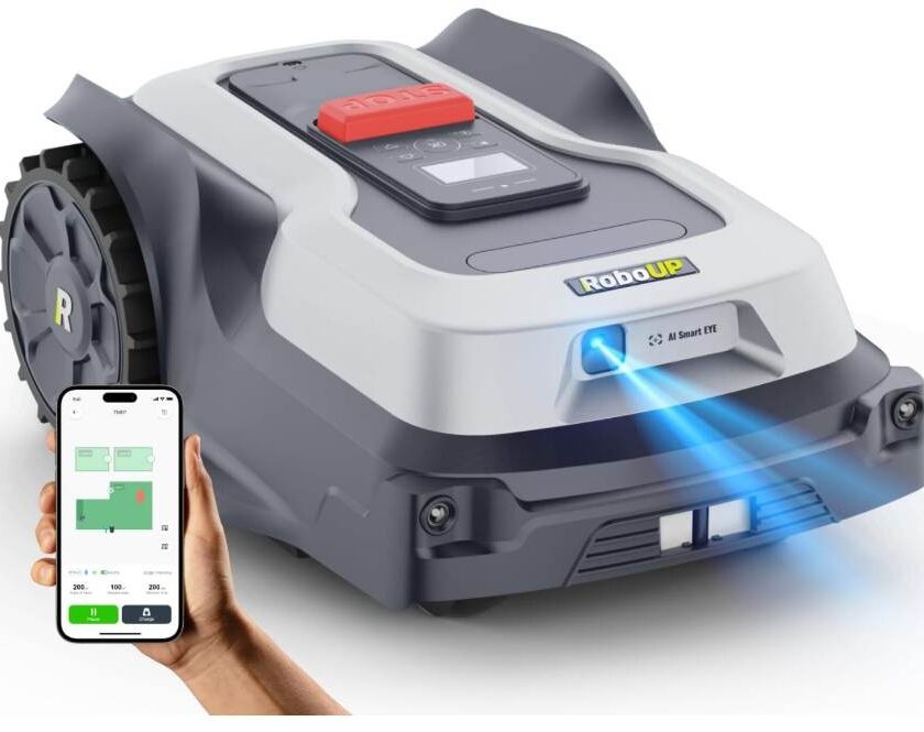 une pelouse impeccable à prix réduit le robot tondeuse roboup t600