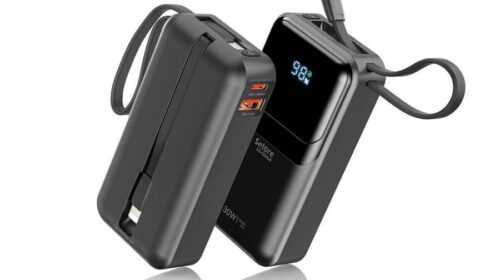Charge rapide 30 w et câbles intégrés : Le bon plan du jour sur la power bank Selore & S-Global à 16,19 € !