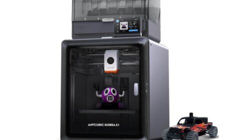 Pack imprimante 3D couleurs Anycubic Kobra S1 Combo 8 couleurs à 359 € : créativité, vitesse et simplicité réunies 🎨🚀