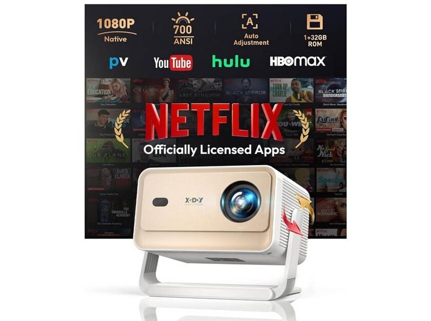 vidéo projecteur xgody gimbal n6 pro en promotion