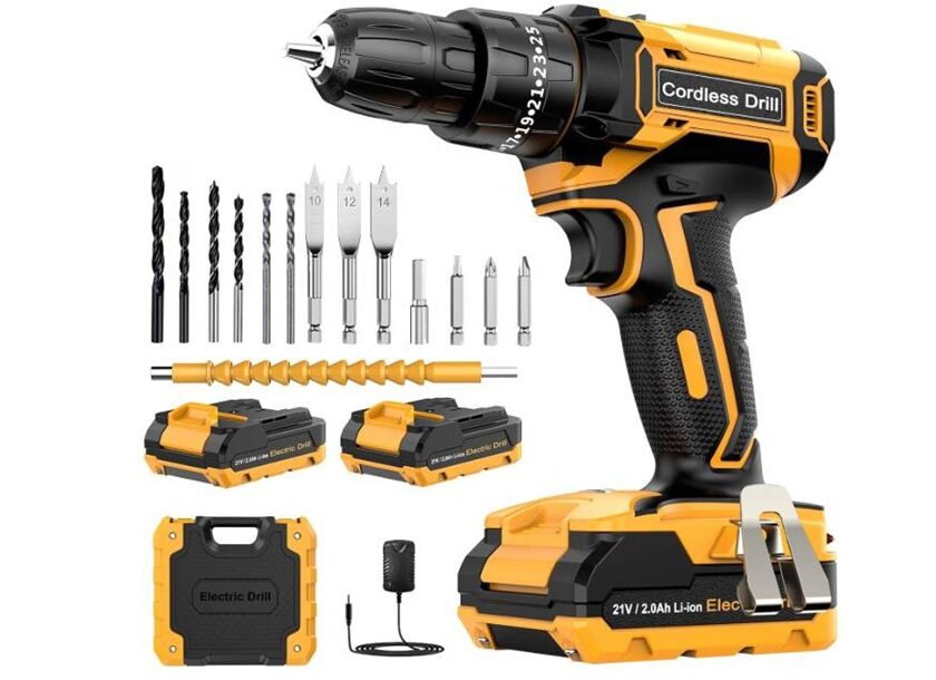 perceuse-visseuse AKZWOXRO et ses 14 accessoires en promotion