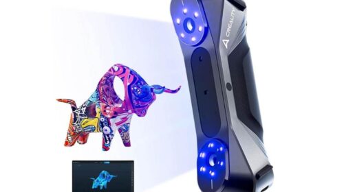 Creality CR-Scan Raptor : le scanner 3D laser bleu et NIR à 879€ pour une précision de 0,02 mm