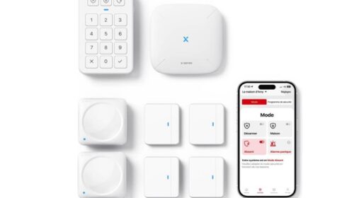 Kit alarme sans fil X-Sense AS08 : une protection intelligente à 84,48€ (7 accessoires & 1 station de base)