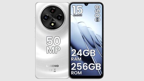 Promotion smartphone LAGENIO A12 Pro à 112 € (6,9 pouces 120 Hz , 24 Go de RAM, batterie de 6 500 mAh)