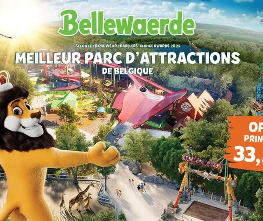 Entrée parc Bellewaerde (Belgique) à tarif réduit : 33,50€ tarif unique entrée parc bellewaerde (belgique) à tarif réduit