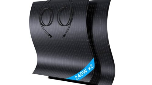 Promotion lot de 2 panneaux solaires flexibles 240W LIONSHEE à 194 € : l’énergie solaire portable et ultra-performante