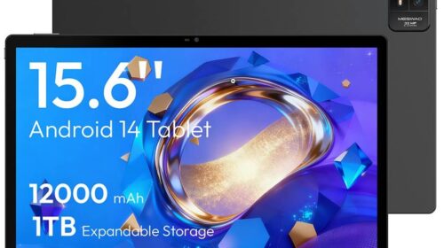 Promotion tablette 15,6 pouces MESWAO B3 à 278,14€ : écran Full HD, processeur Helio G99📱