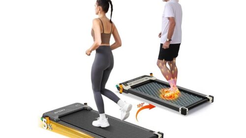 Tapis de marche double face avec masseur de pieds Akluer 520A-A à 149,99 € : fitness et relaxation en un seul appareil 🏃♂️💆♂️