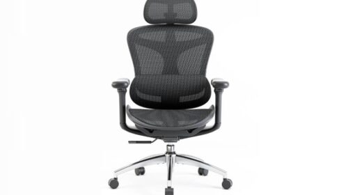 Vente flash chaise de bureau ergonomique SIHOO M56B à 130,99 € : soutien lombaire 3D, appui-tête réglable et confort optimal pour les longues journées