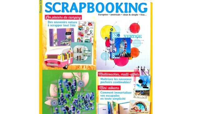 Abonnement au magazine Passion Scrapbooking pas cher : 11,9€ l&rsquo;année