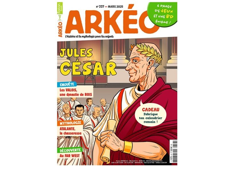 abonnement magazine arkéo junior pas cher