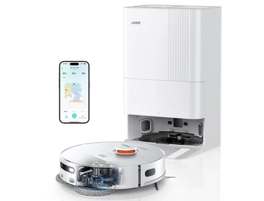 JONR T5 Pro à 229,99€ : un robot aspirateur laveur avec station tout-en-un (au lieu de 599,99€) aspirateur robot jonr t5 pro