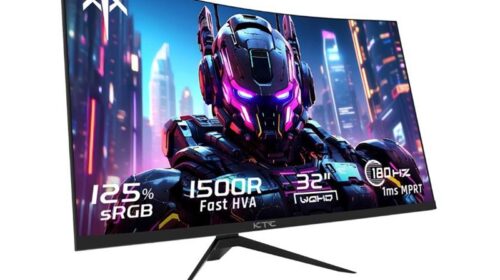 Gaming à fond les manettes avec l’écran QHD incurvé 32 pouces KTC H32S17 dont le prix tombe à 161,99€