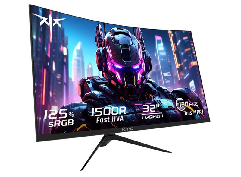 Gaming à fond les manettes avec l’écran QHD incurvé 32 pouces KTC H32S17 dont le prix tombe à 161,99€ écran qhd incurvé 32 pouces ktc h32s17