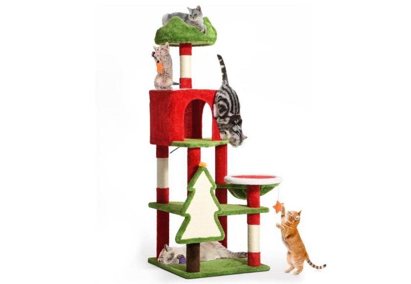 tour arbre à chat yitahome 137cm en promo