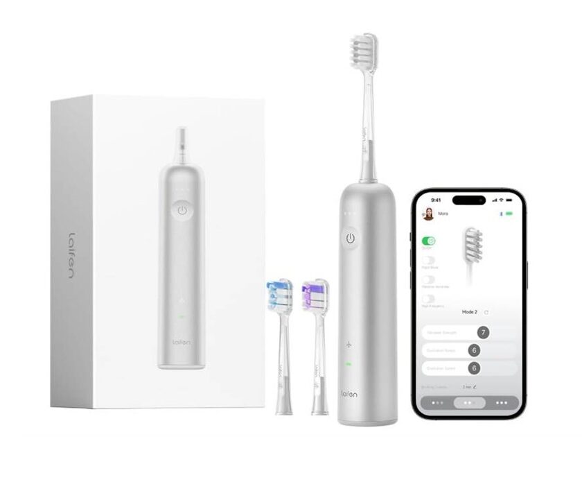 Brosse à dents électrique vibrante et oscillante Laifen Wave aluminium à 69,99 € : technologie sonique et design premium brosse à dents électrique vibrante et oscillante laifen wave aluminium