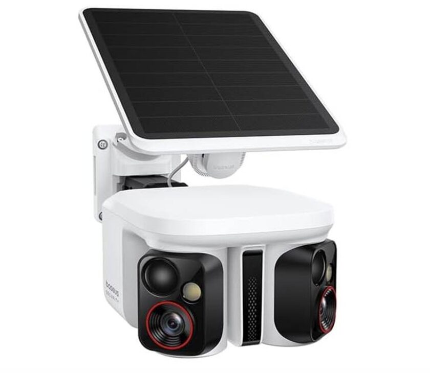 Caméra de surveillance solaire double suivi IA Baseus Security X1 Pro à 169,98€ au lieu de 269,99€ caméra de surveillance solaire double suivi ia baseus security x1 pro