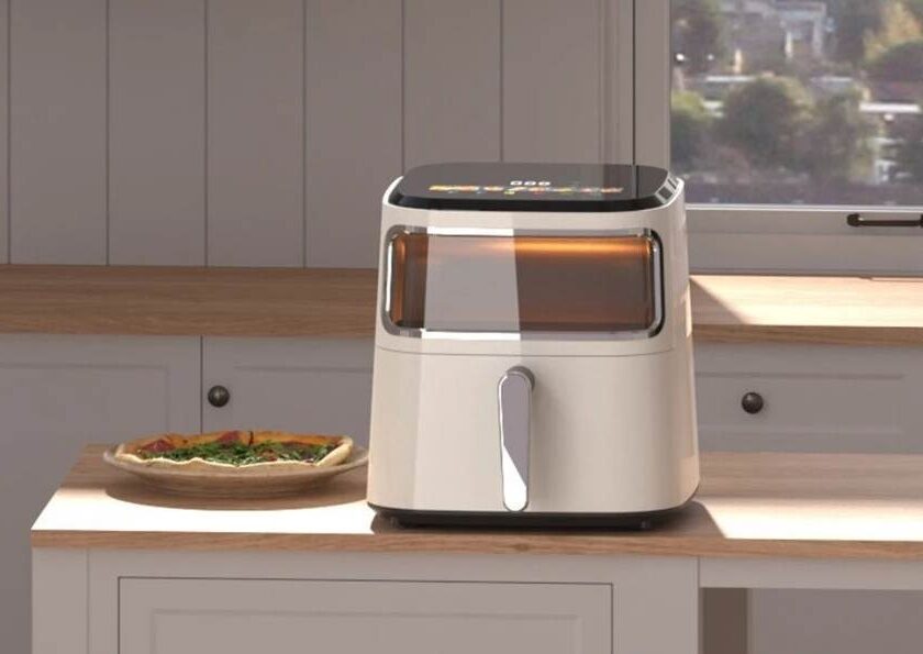 friteuse à air novulife 1200w 6,5 l