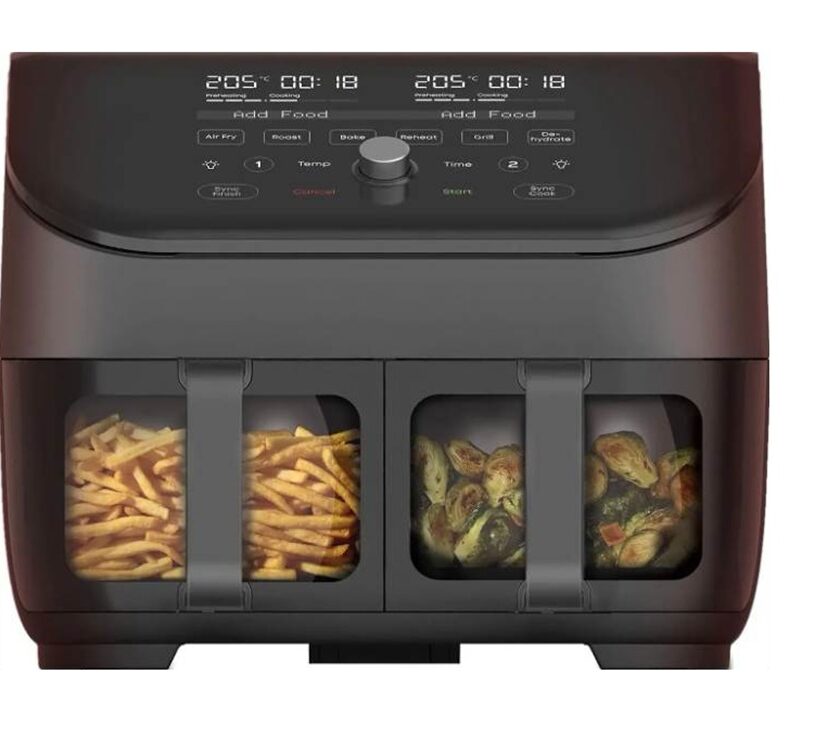 Friteuse sans huile à double tiroir Instant Pot Vortex Plus 7,6L à 85,99 € 🍟 friteuse sans huile à double tiroir instant pot vortex plus 7,6l