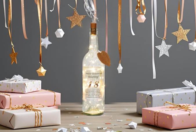 Lampe bouteille LETOUR : le cadeau original des 18 ans à 11,49€ seulement ! lampe bouteille letour cadeau original des 18 ans