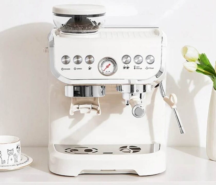 Machine à café avec moulin intégré NovuLife AC-517EA à 211,79€☕ machine à café avec moulin intégré novulife ac 517ea