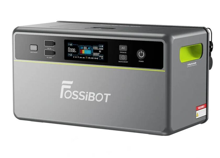 FOSSiBOT FBP1200 à 589 € : système solaire balcon tout-en-un LiFePO4 système de stockage d'énergie solaire fossibot fbp1200