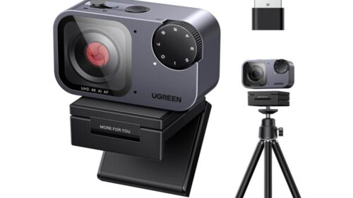 Webcam UGreen FineCam Pro 4K à 79,99 € : 4K 30 FPS et autofocus pour réunions pro