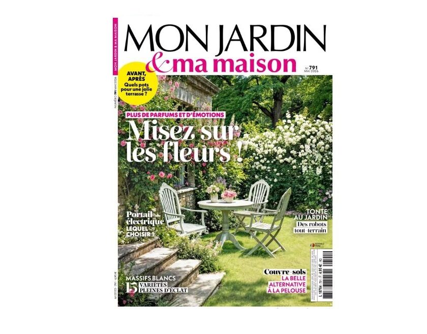 Abonnement magazine Mon Jardin & Ma Maison pas cher 29,90€ l’année au lieu de 54,45€ abonnement magazine mon jardin & ma maison pas cher