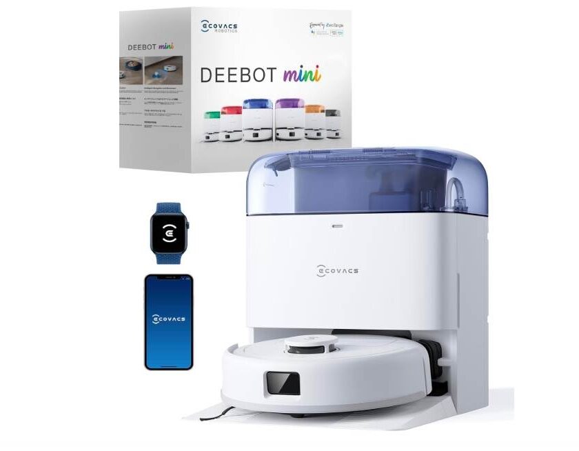 Aspirateur robot ECOVACS DEEBOT Mini en promo au prix de 199€ au lieu de 299€ aspirateur robot ecovacs deebot mini en promo