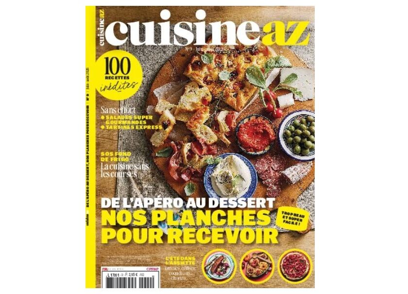 Bonne affaire abonnement Magazine Cuisine AZ : 1 An à 13,93€ au lieu de 25,75€ (-46%) 📖 bonne affaire abonnement magazine cuisine az