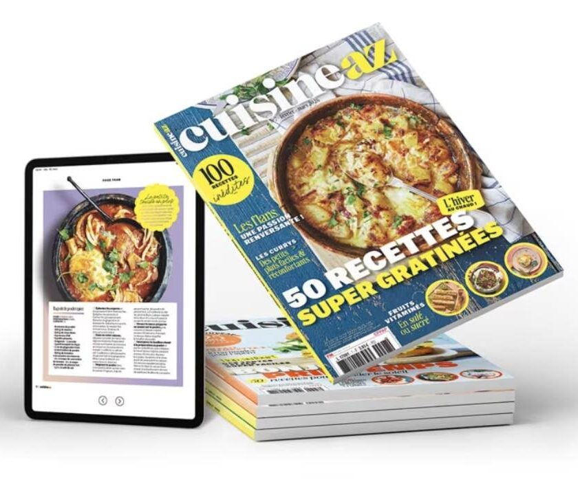 Bonne affaire abonnement Magazine Cuisine AZ : 1 An à 13,90€ au lieu de 25,75€ (-46%) 📖 bonne affaire abonnement magazine cuisine az