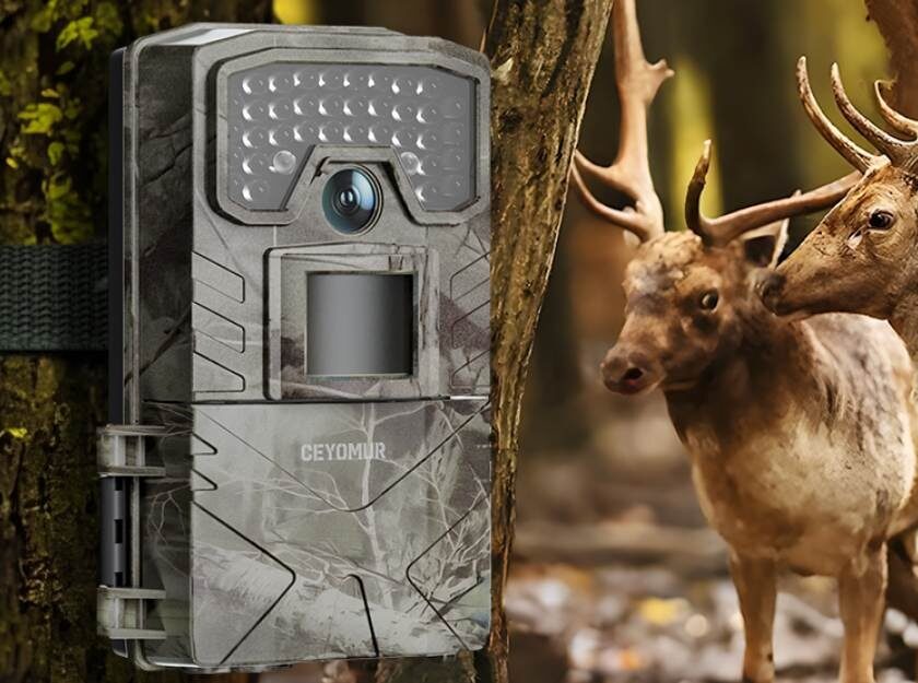 CEYOMUR CY50 à 25,19€ : caméra de chasse 4K 48MP et vision nocturne IR 🦌 ceyomur cy50 caméra de chasse 4k 48mp et vision nocturne ir