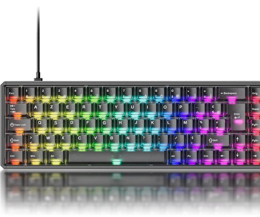 Le clavier gaming AKKO MOD68 HE ISO AZERTY en promotion à 82,99 € ⌨️ clavier gaming akko mod68 he iso azerty en promotion