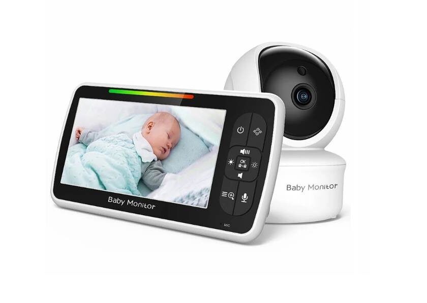 Promo : babyphone vidéo SM650 avec écran 5″ et vision nocturne à moins de 50 € promo babyphone vidéo sm650 avec écran 5 et vision nocturne