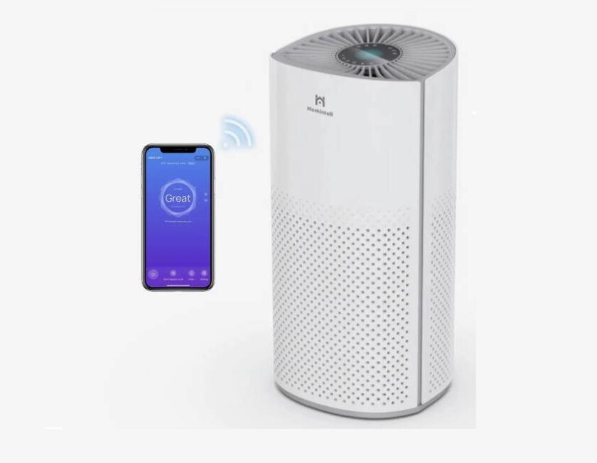 Purificateur d’air connecté Homintell Mercury