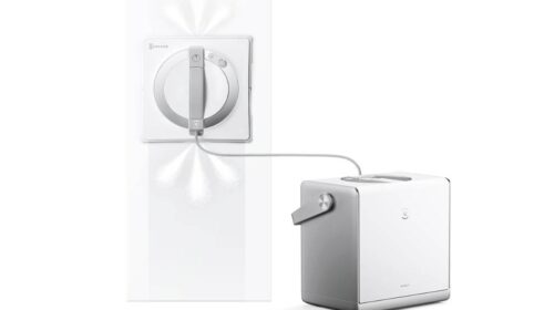 Robot nettoyeur de vitre avec station ECOVACS WINBOT W2S Omni en promo au prix de 499€