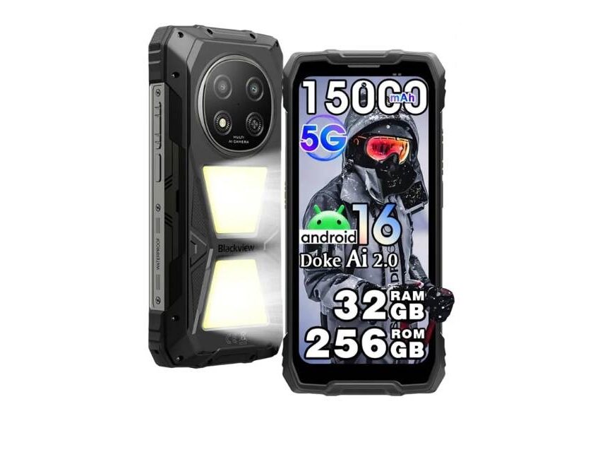 smartphone robuste 5g blackview rock 2 pro