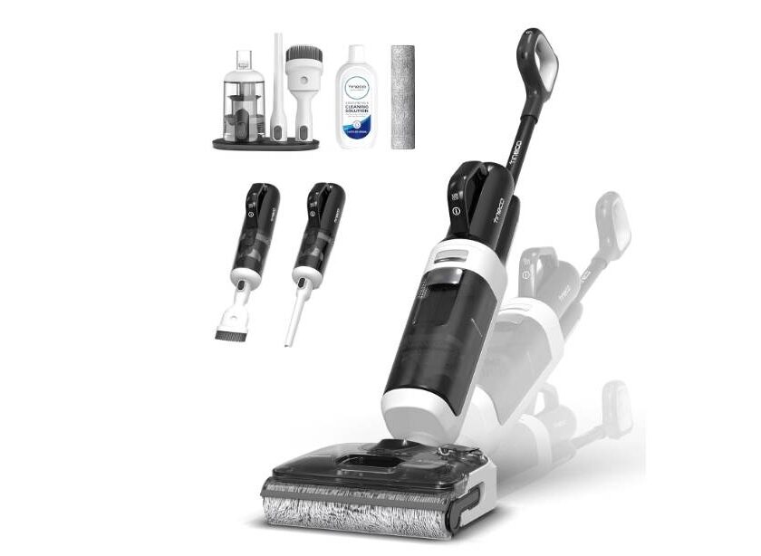 Nettoyeur sol Tineco S6 Stretch Breeze à 314,49€ : auto-nettoyage, 65 min et plat 180° (jusqu’au 24 mai)🧹 Tineco Floor One Switch S6 Stretch Breeze