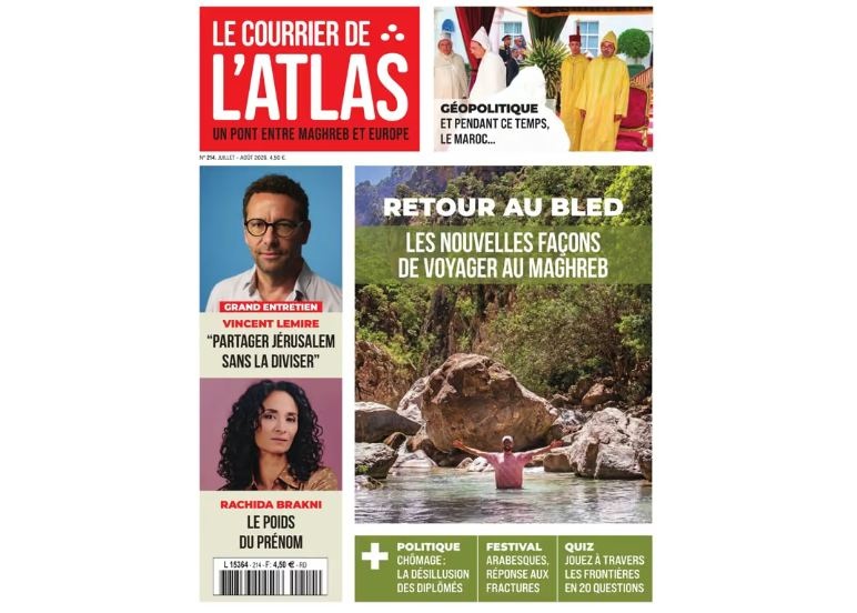 Abonnement Le Courrier de l’Atlas pas cher 10€ l’année + édition numérique offerte abonnement le courrier de l'atlas pas cher
