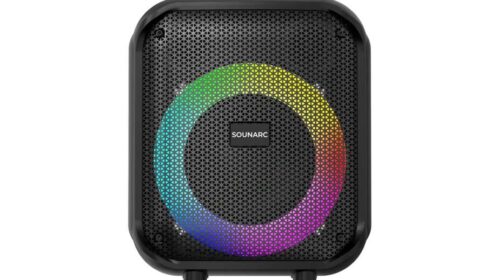 Enceinte de fête 60W Sounarc L1 à 54,99€ : du son puissant pour vos soirées 🎶