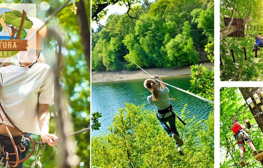 offres spéciales sur les billets du parc d'aventures natura parc